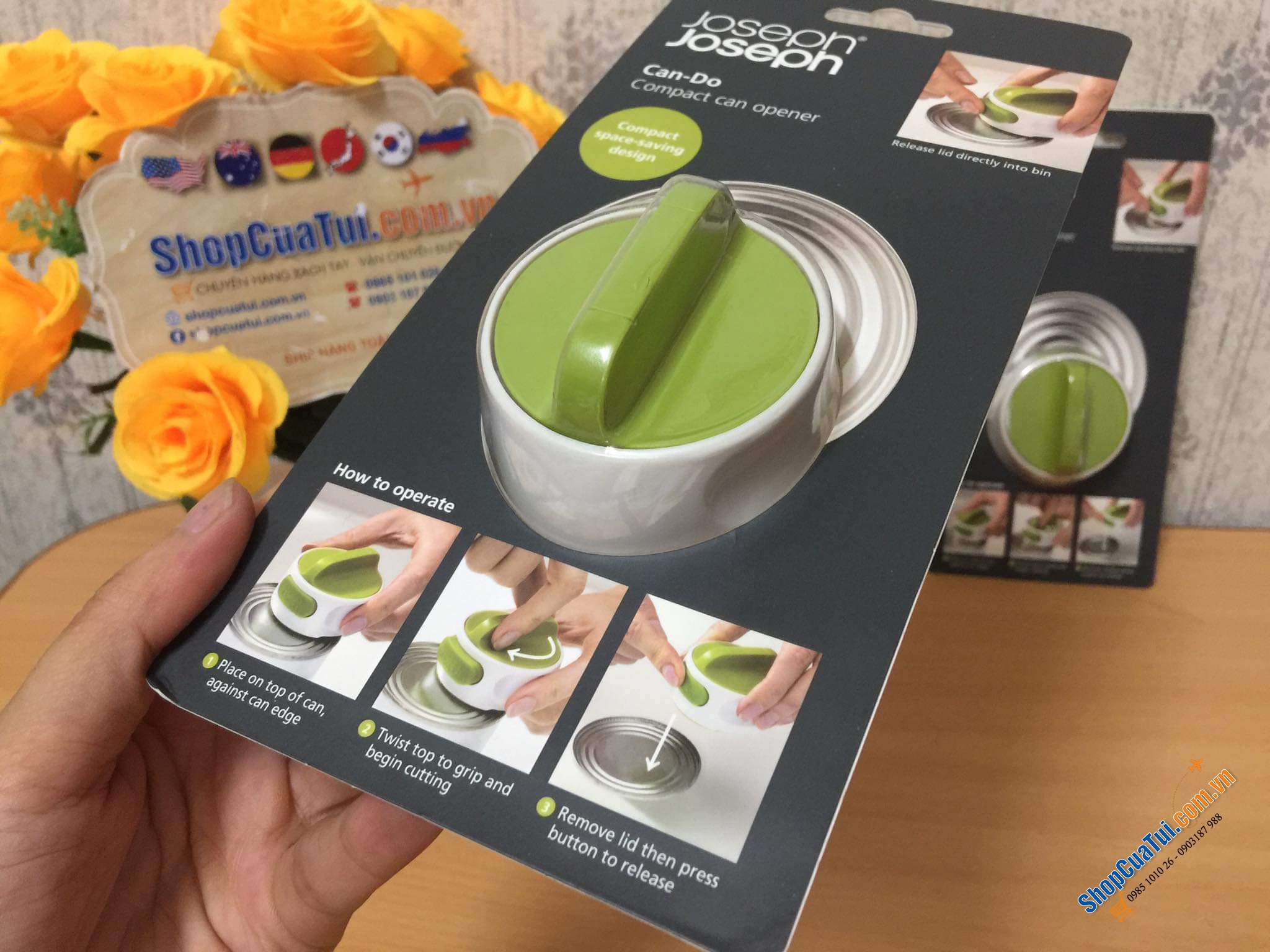 DỤNG CỤ MỞ NẮP HỘP JOSEPH JOSEPH