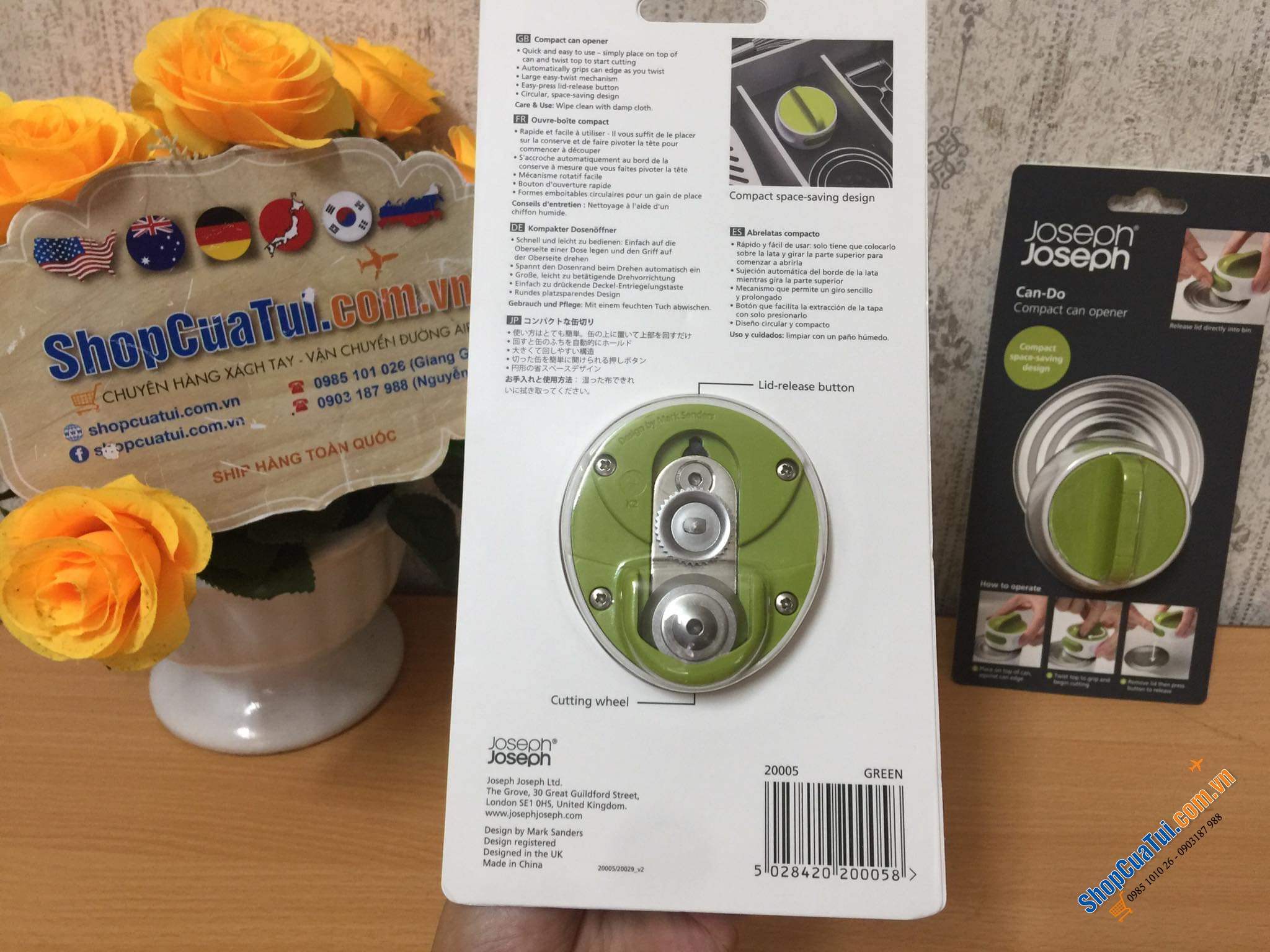 DỤNG CỤ MỞ NẮP HỘP JOSEPH JOSEPH