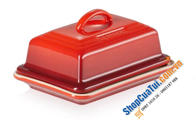 HŨ ĐỰNG BƠ LE CREUSET ĐỎ