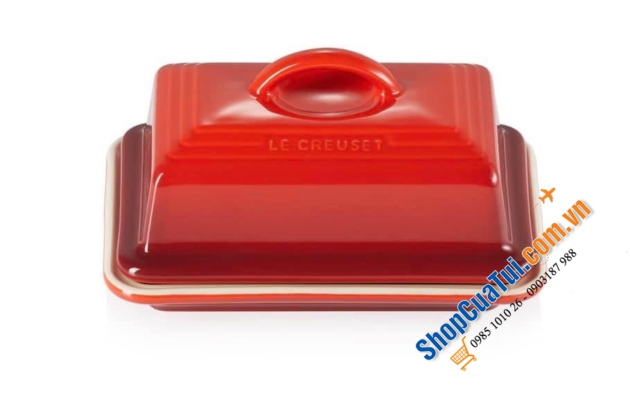 HŨ ĐỰNG BƠ LE CREUSET ĐỎ