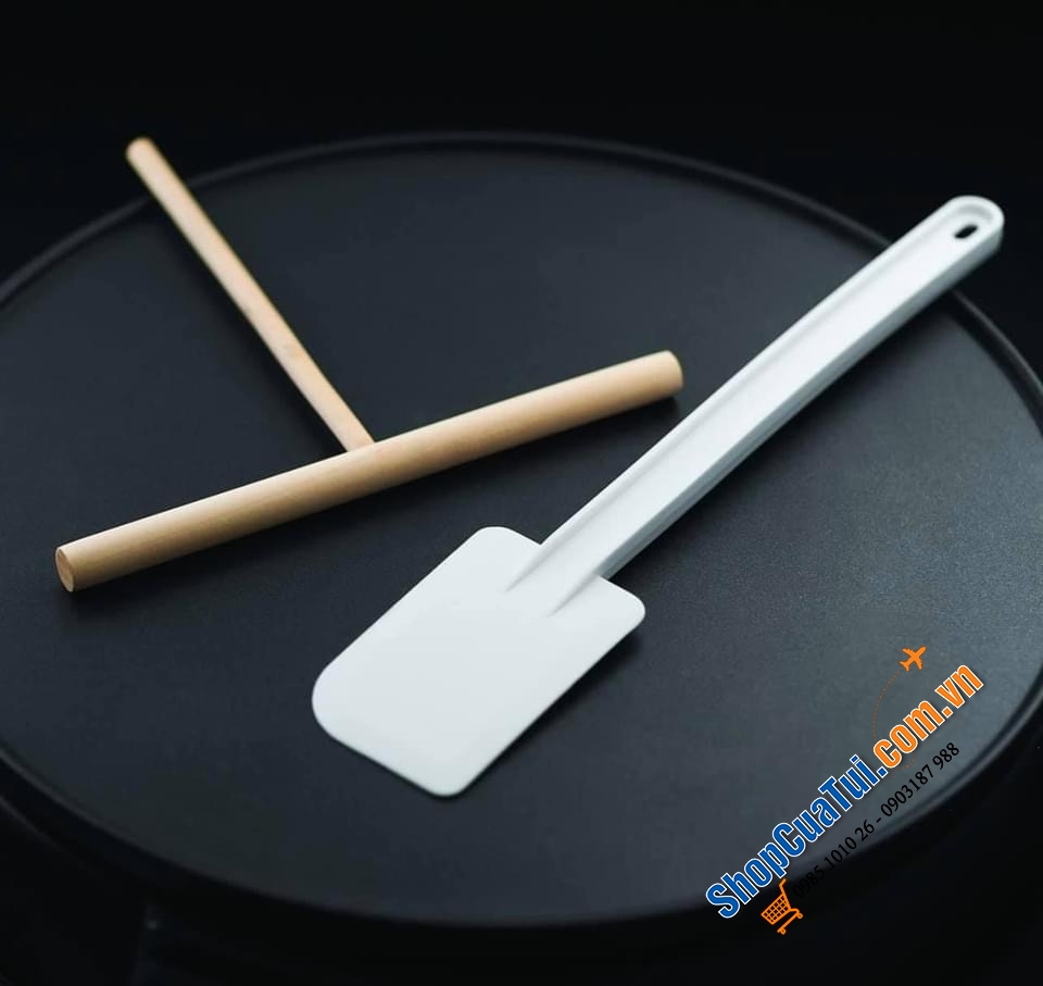 Máy làm bánh Crepes Maker Russell Hobbs màu đen