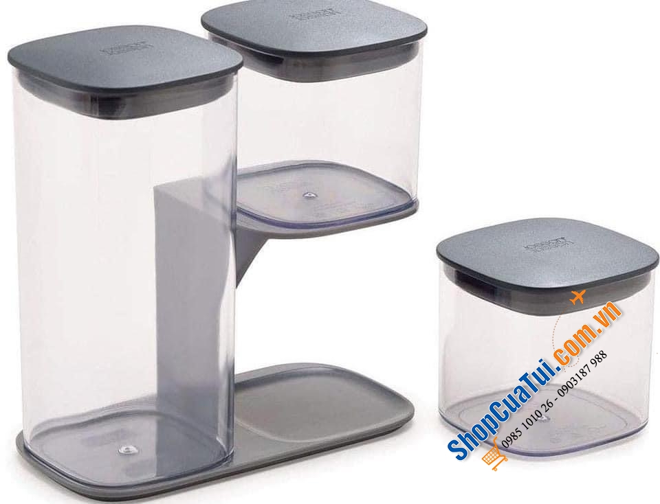 SET 3 HỘP ĐỰNG ĐỒ KHÔ JOSEPH SIÊU TIỆN DỤNG