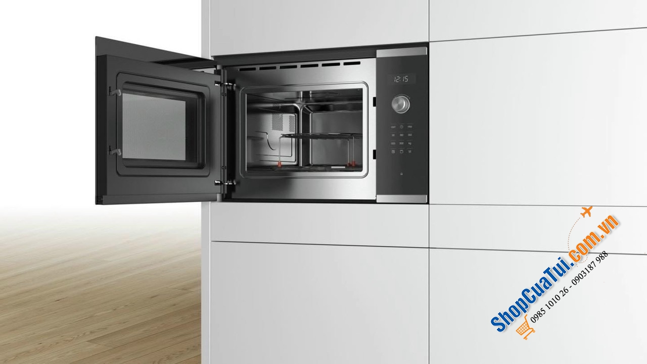 Lò vi sóng kèm nướng Bosch BEL554MS0 Serie 6 dung tích 25 lít