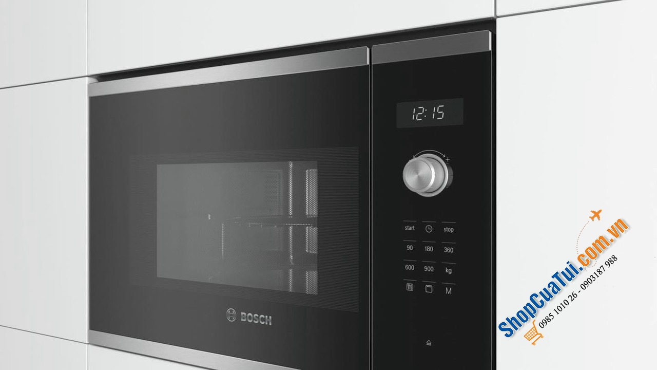 Lò vi sóng kèm nướng Bosch BEL554MS0 Serie 6 dung tích 25 lít