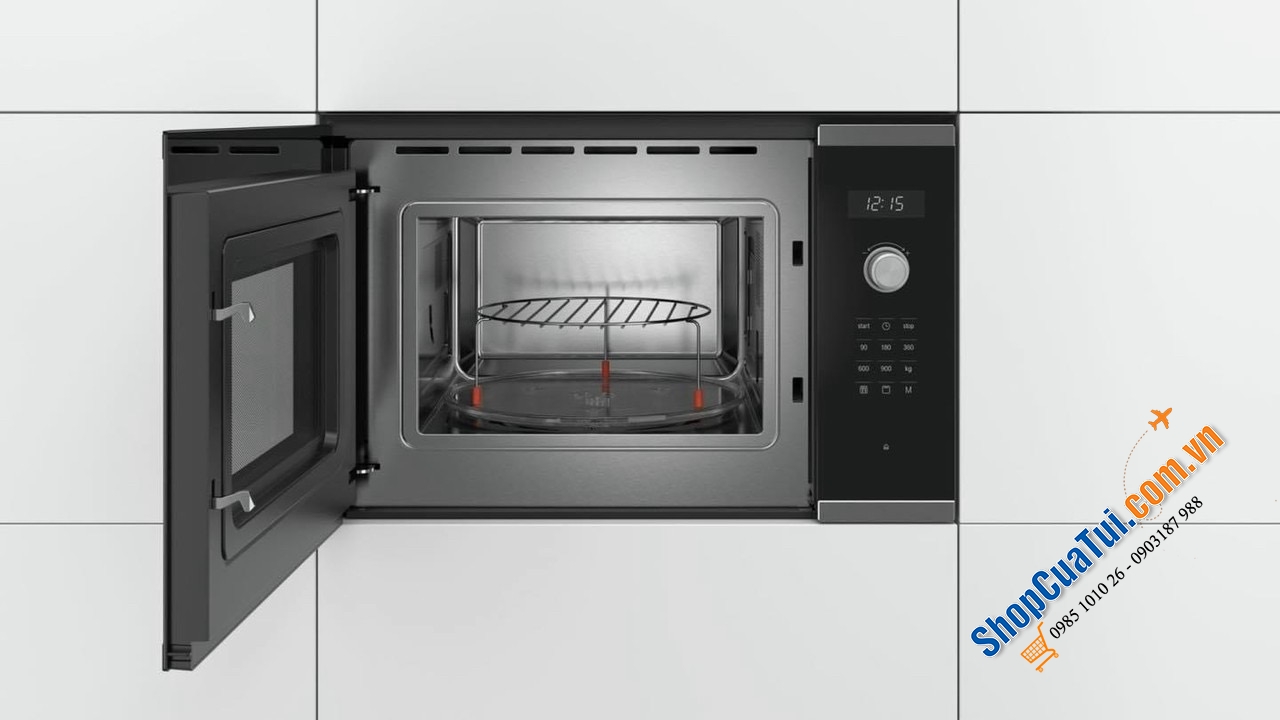 Lò vi sóng kèm nướng Bosch BEL554MS0 Serie 6 dung tích 25 lít