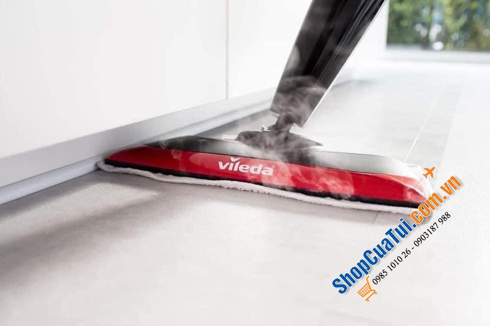 CÂY LAU NHÀ HƠI NƯỚC VILEDA - BẢN CHỮ NHẬT EXTRA WIDE 40cm