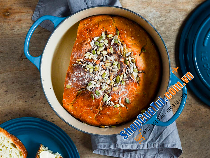 NỒI LE CREUSET MÀU XANH SIZE 18cm