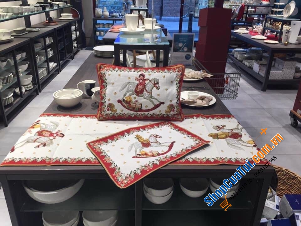 SET 2 TẤM LÓT BÁT ĐĨA VILLEROY BOCH NOEL - Kích thước 48x32 cm