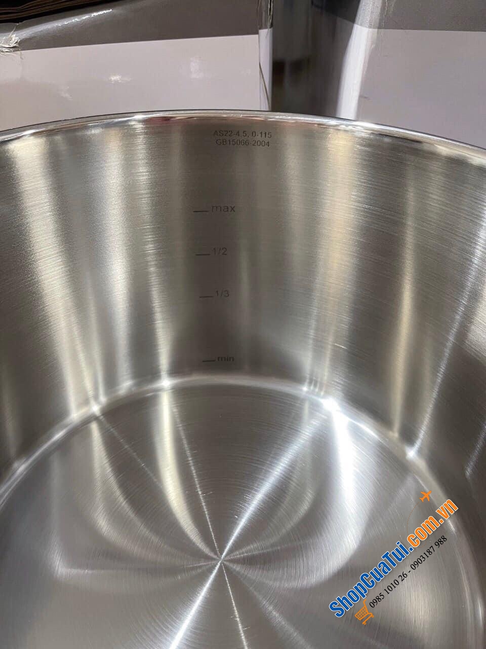 NỒI ÁP SUẤT FISSLERQUICK GREEN 4.5L TẶNG KÈM XỬNG HẤP