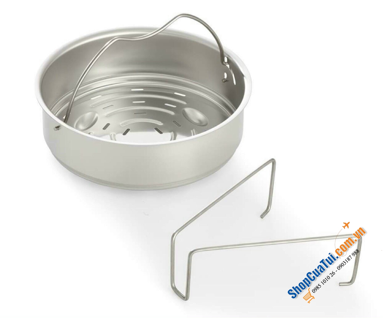 NỒI ÁP SUẤT FISSLERQUICK GREEN 4.5L TẶNG KÈM XỬNG HẤP