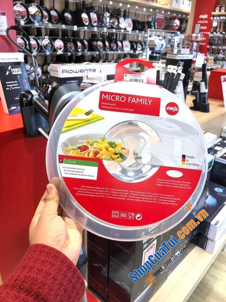 ÚP LÒ VI SÓNG EMSA FAMILY - MADE IN GERMANY.