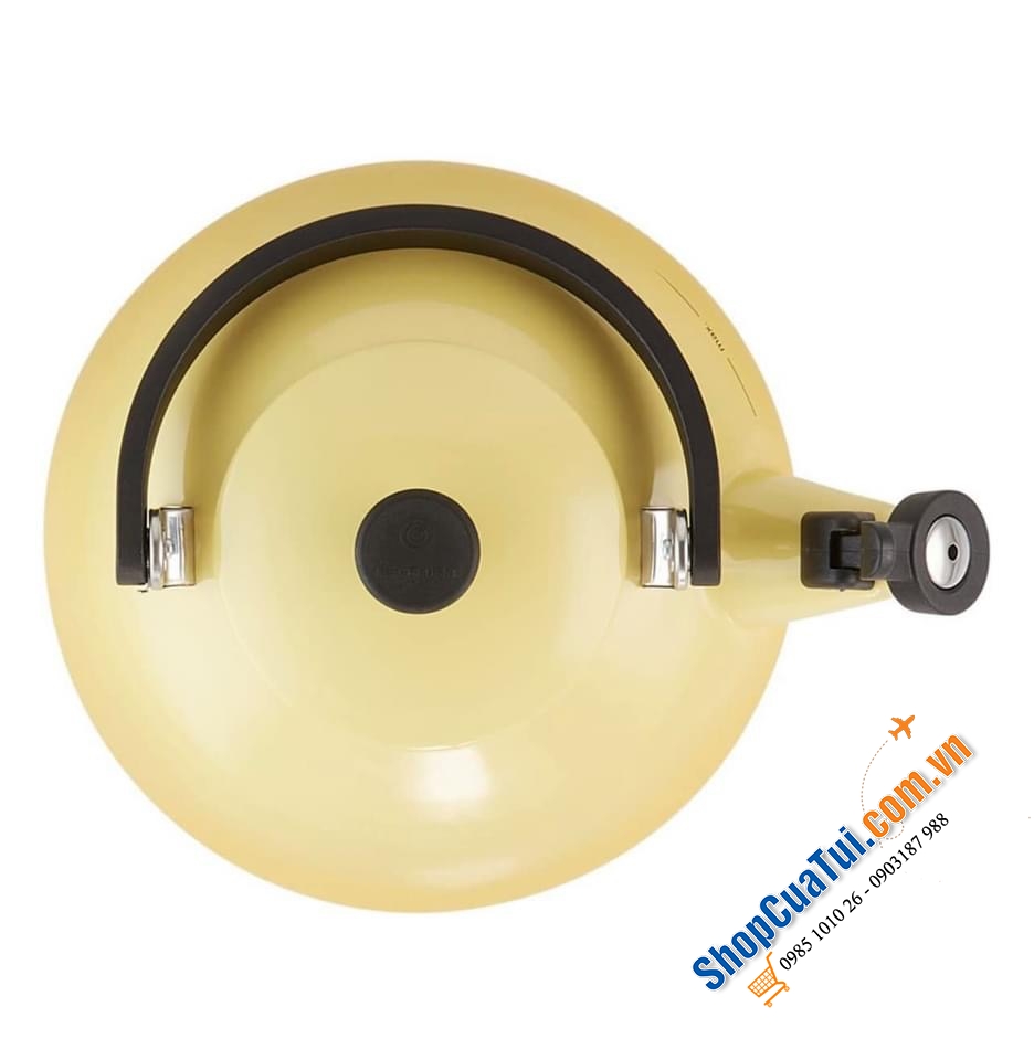 ẤM LE CREUSET ZEN 1.5 lít ( ấm đun nước màu vàng quá đẹp)