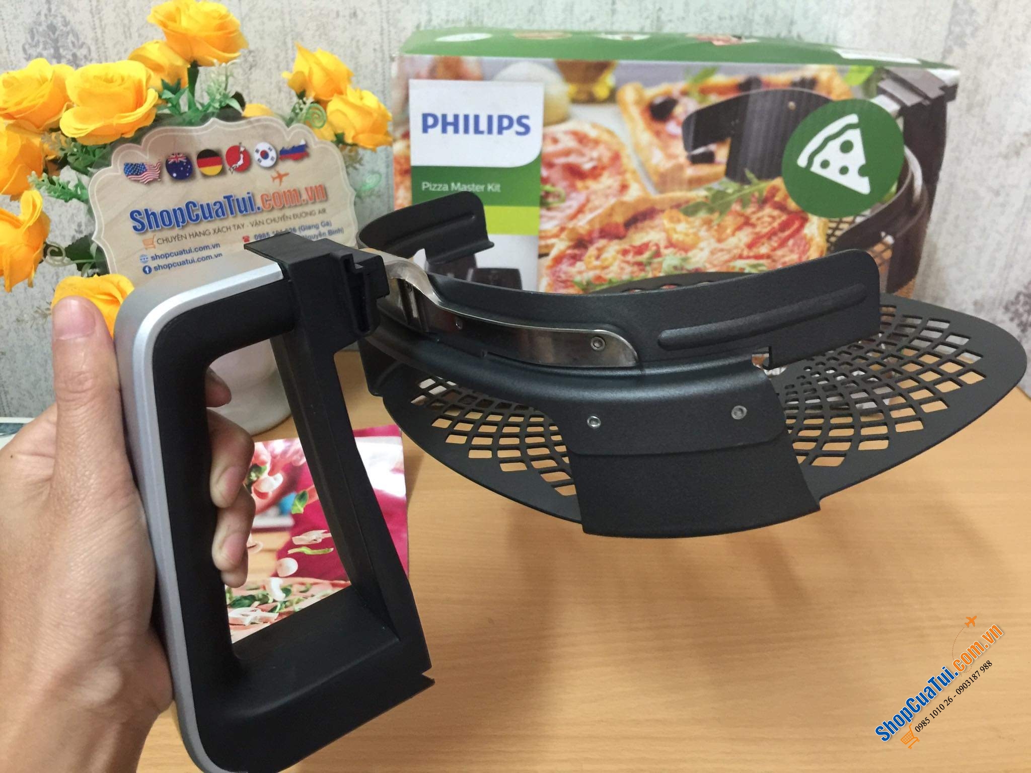 PHỤ KIỆN KHAY NƯỚNG PIZZA PHILIPS HD9953/00