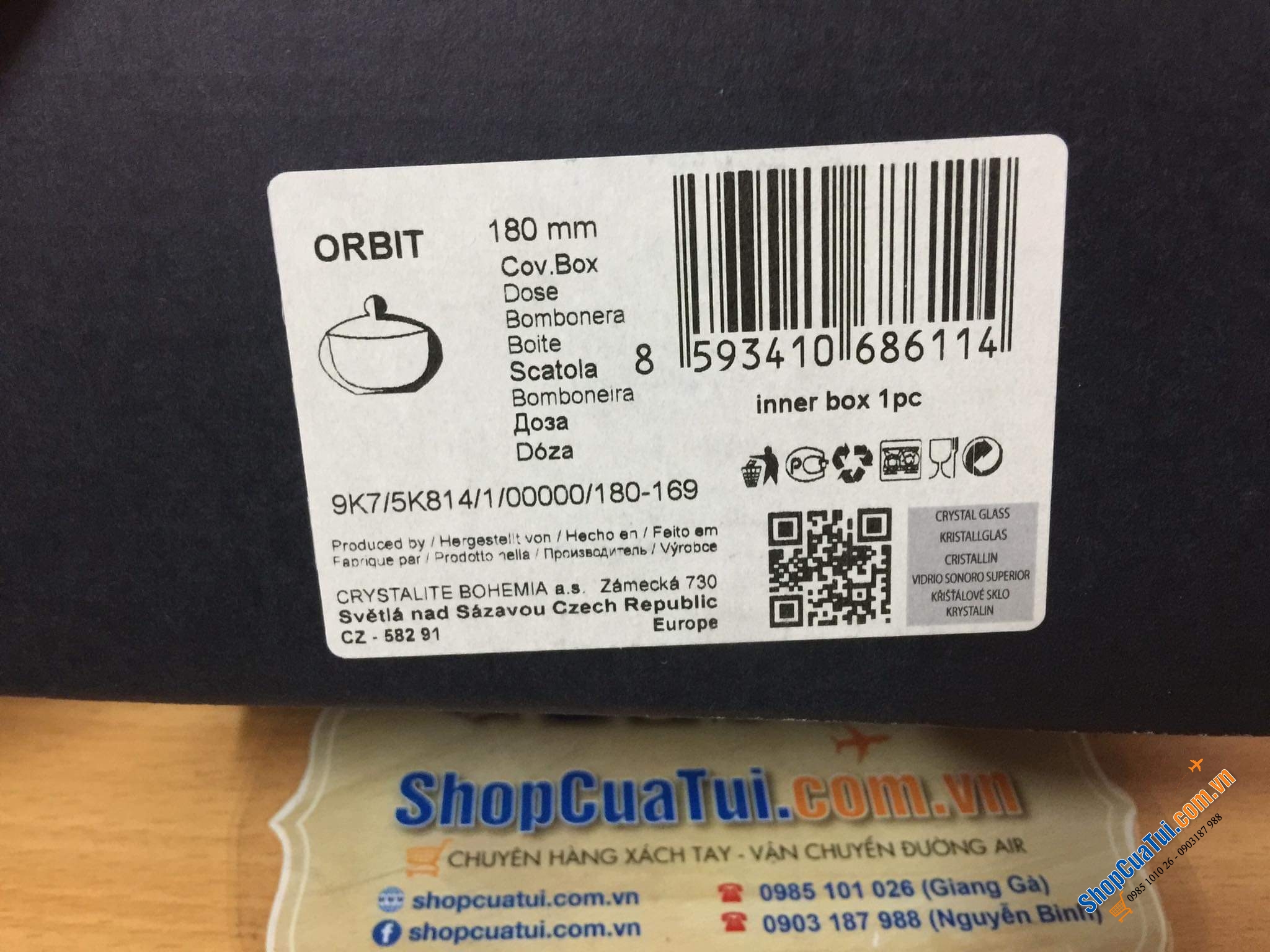 Âu, thố đựng mứt, kẹo Bohemia siêu đẹp - Xếp 5 âu thành bông hoa tuyệt mỹ