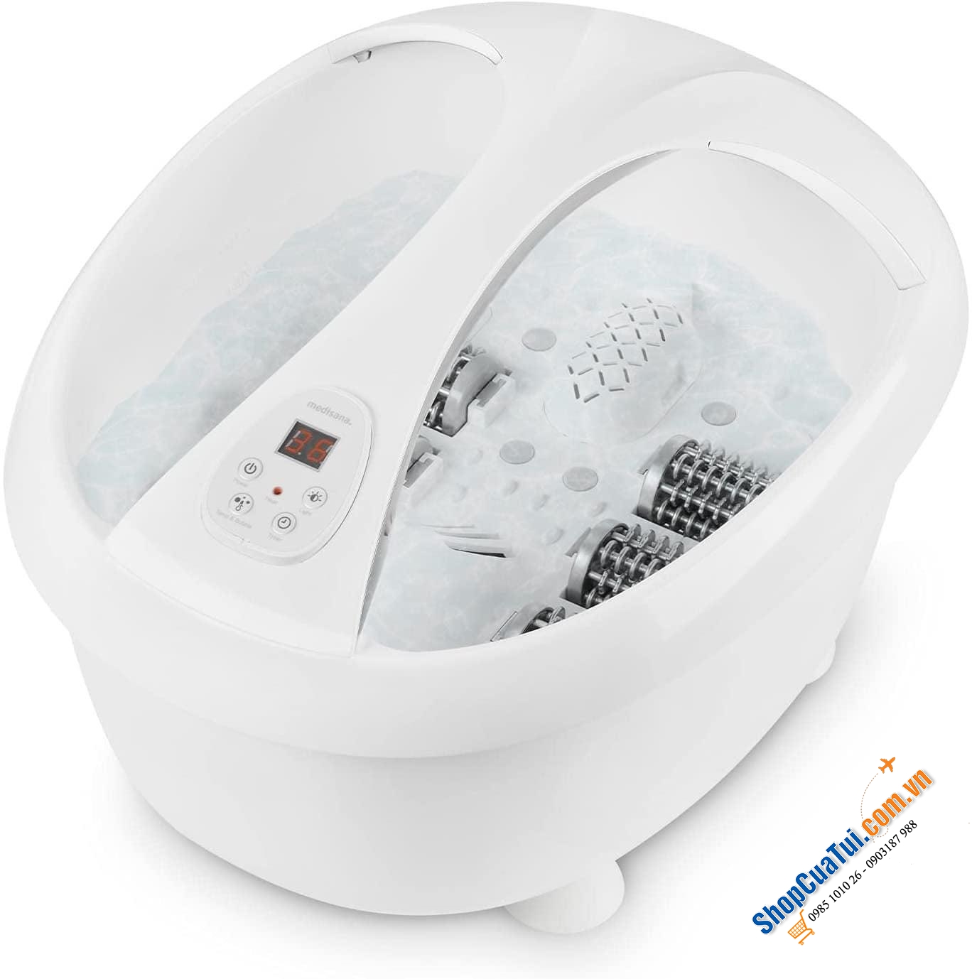 BỒN NGÂM CHÂN MEDISANA MODEL MỚI NĂM 2021 - Bồn Ngân Chân Medisan FS 888 Premium Foot Spa