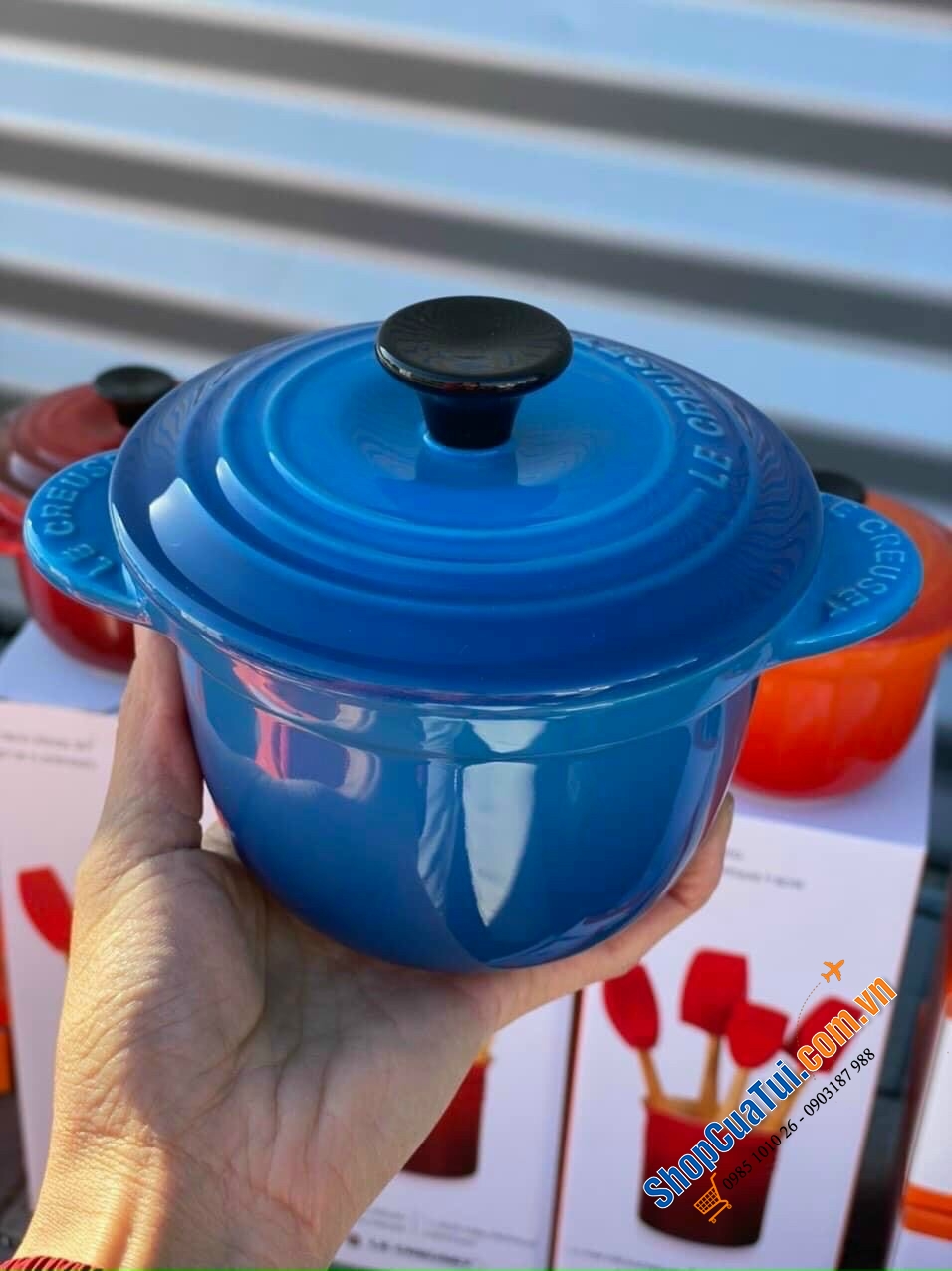 ÂU SỨ LE CREUSET EVERY 13CM ĐỎ, CAM, XANH