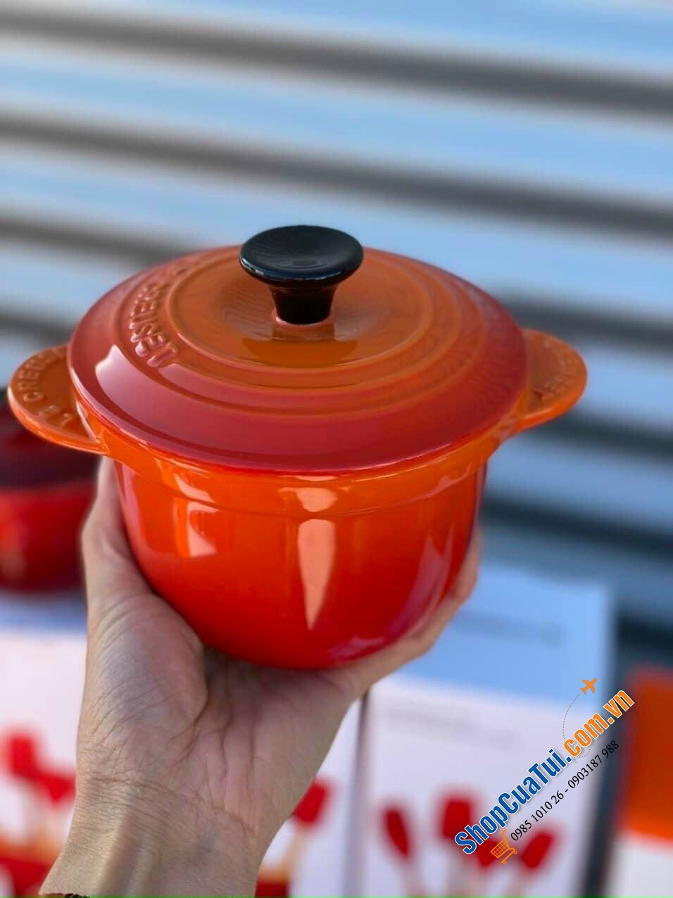 ÂU SỨ LE CREUSET EVERY 13CM ĐỎ, CAM, XANH
