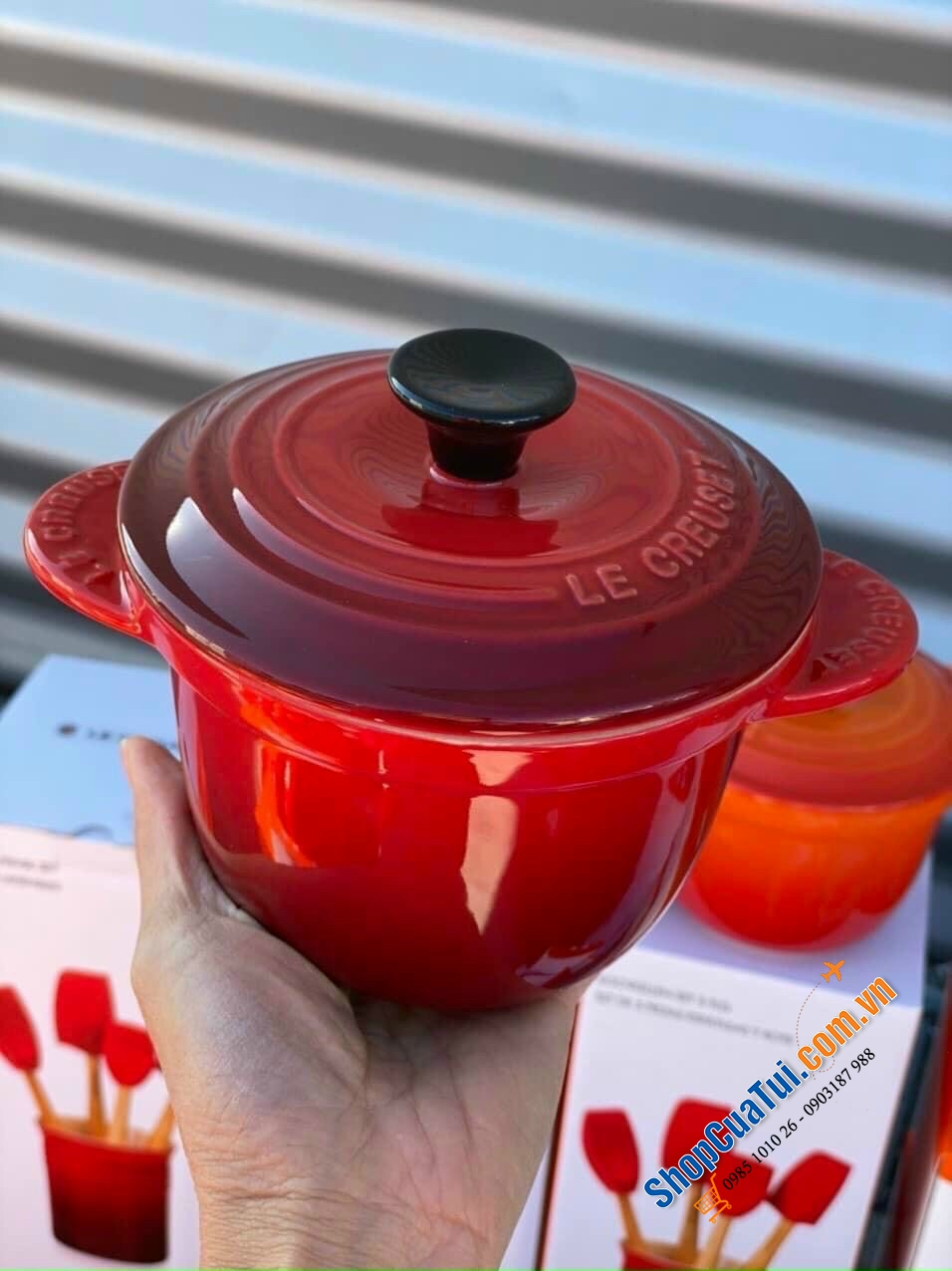 ÂU SỨ LE CREUSET EVERY 13CM ĐỎ, CAM, XANH