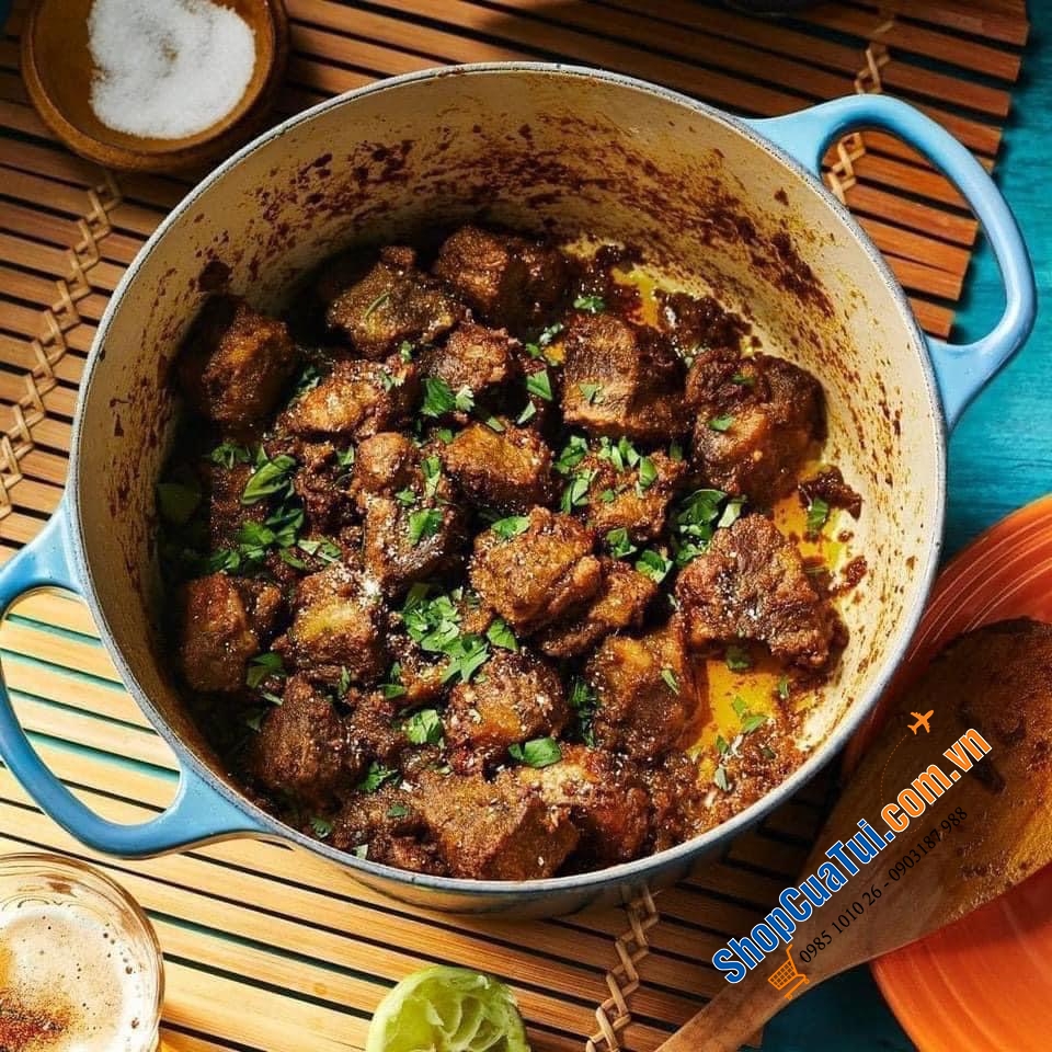 NỒI Le Creuset 20 cm màu XANH CARIBEAN