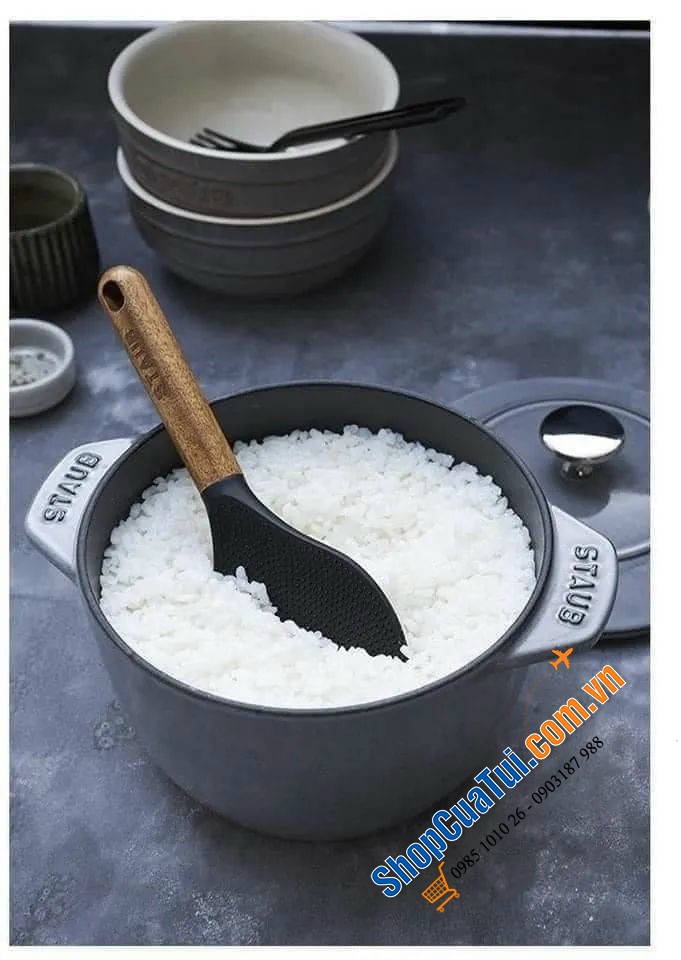 NỒI STAUB GOHAN XÁM 20 CM