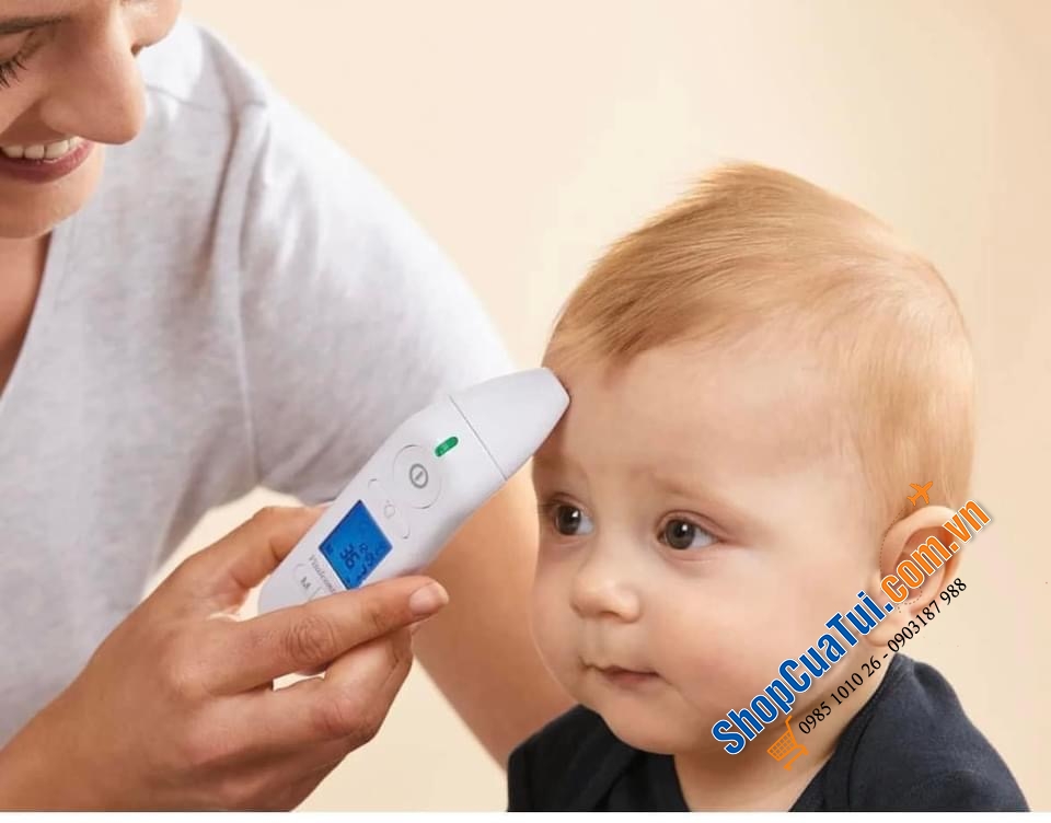 Nhiệt kế Sanitas SFT 79 Mẫu mới nhất 2021 - Nhiệt kế điện tử 6 in 1 Sanitas SFT 79 - cực kì cần thiết cho mọi gia đình, đo tai - trán (bản nâng cấp so với SFT 77 và 75)