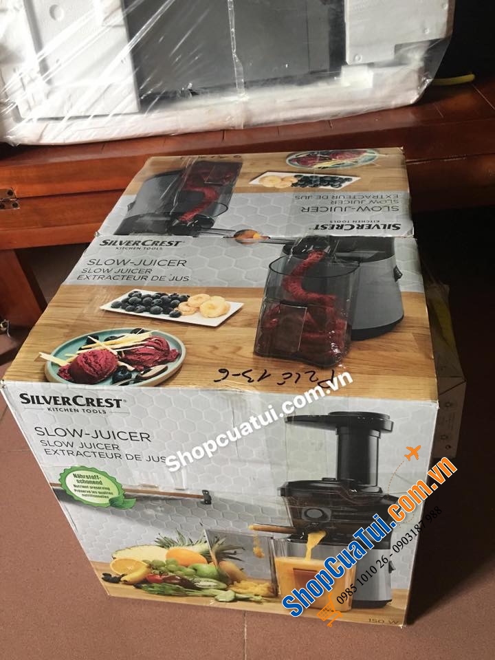 Máy ép chậm Silvercrest 150w - 60 vòng trên phút