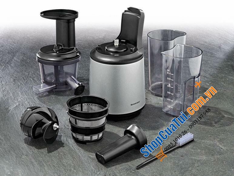 Máy ép chậm Silvercrest 150w - 60 vòng trên phút