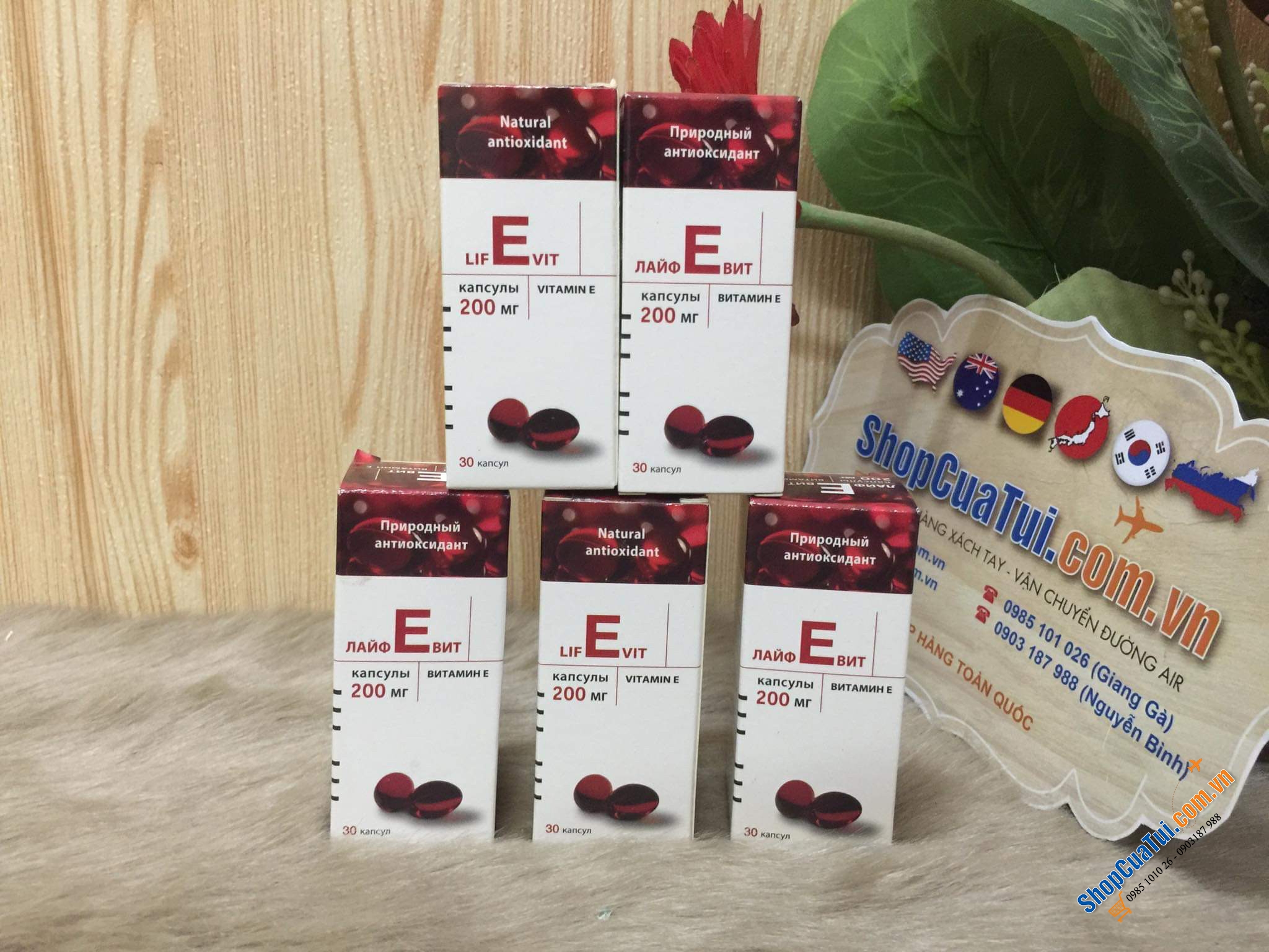 Vitamin E ZENTIVA 30 viên của Nga