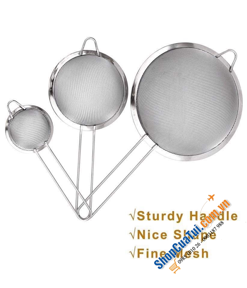 SET 3 RÂY INOX IPOW - hàng best seller tại Đức