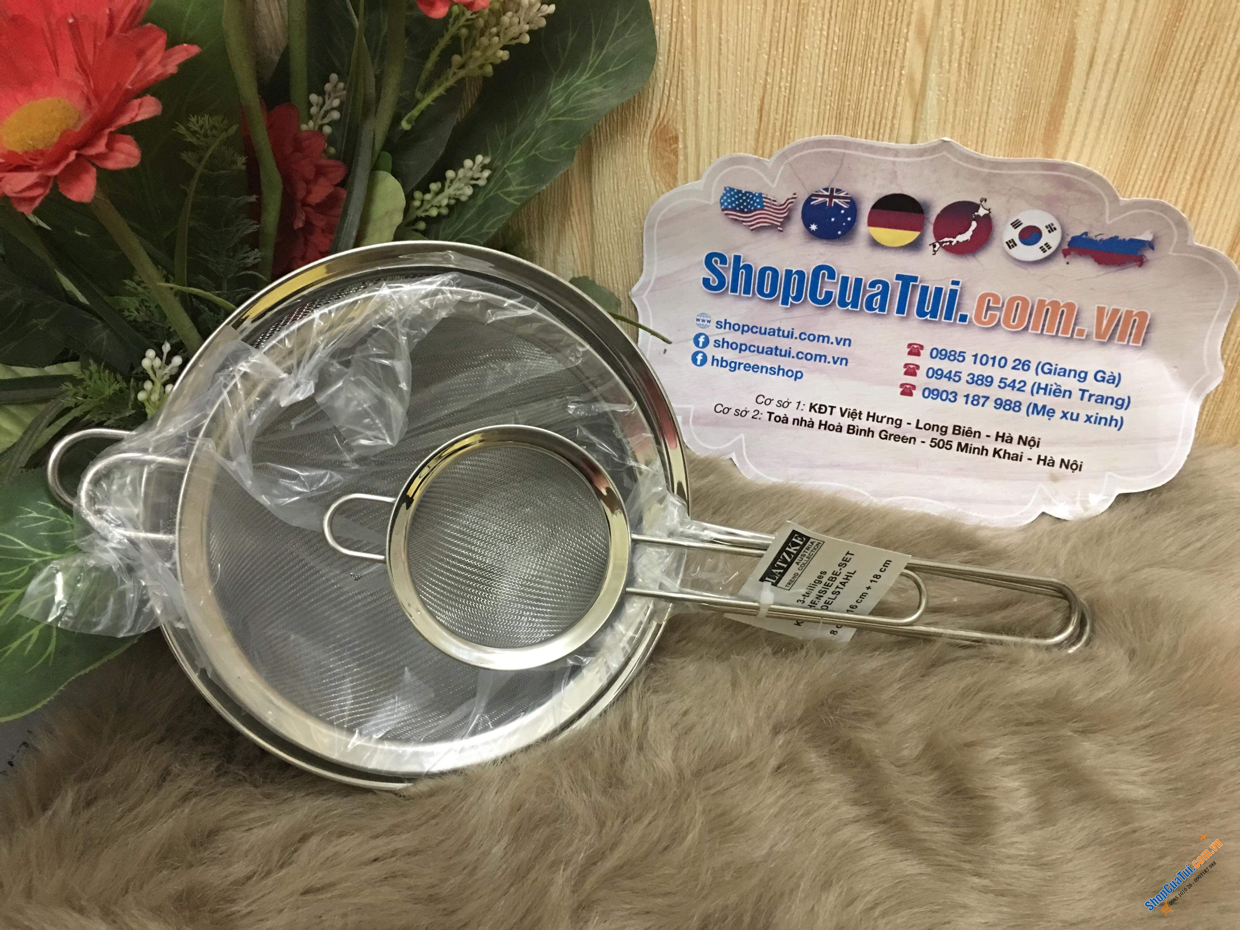 SET 3 RÂY INOX IPOW - hàng best seller tại Đức