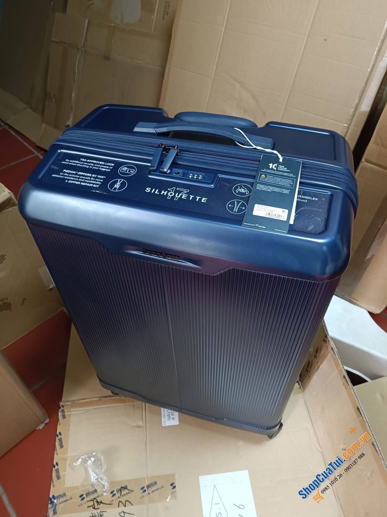 Valy dòng doanh nhân Samsonite Silhouette size đại 28 inch