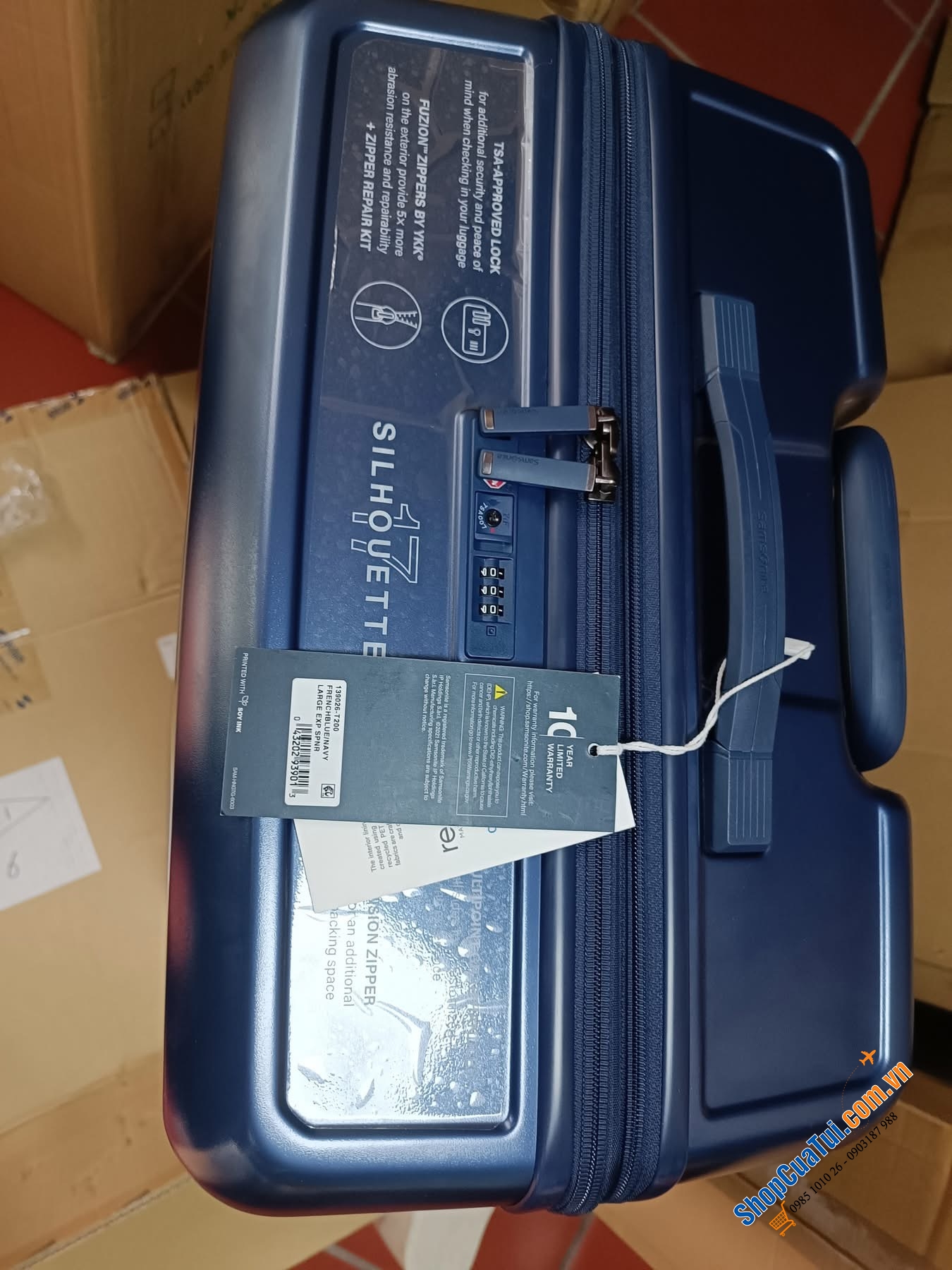 Valy dòng doanh nhân Samsonite Silhouette size đại 28 inch