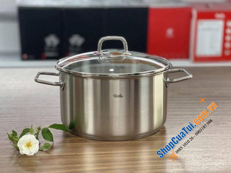 Bộ nồi Fissler Viseo 5 món kèm quánh made in Germany.