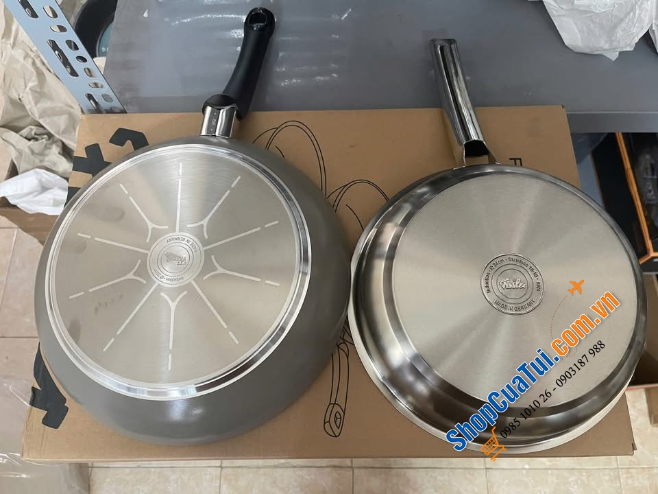 SET 2 Chảo Fissler Ceratal Classic 28cm + Chảo Pure 24cm.