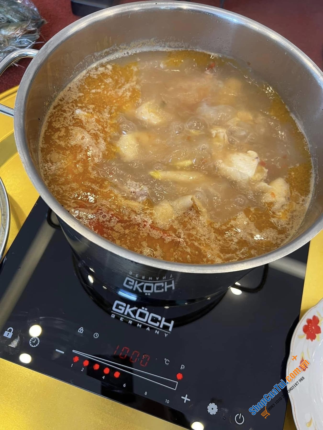 Bếp từ đơn Gkoch siêu mỏng nhẹ, tinh tế từng đường nét