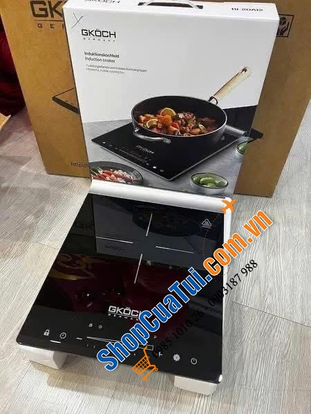 Bếp từ đơn Gkoch siêu mỏng nhẹ, tinh tế từng đường nét