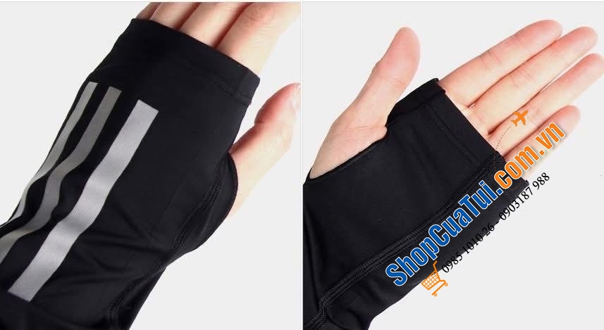 Bao tay thể thao chuyện dụng chống tia UV Adidas.