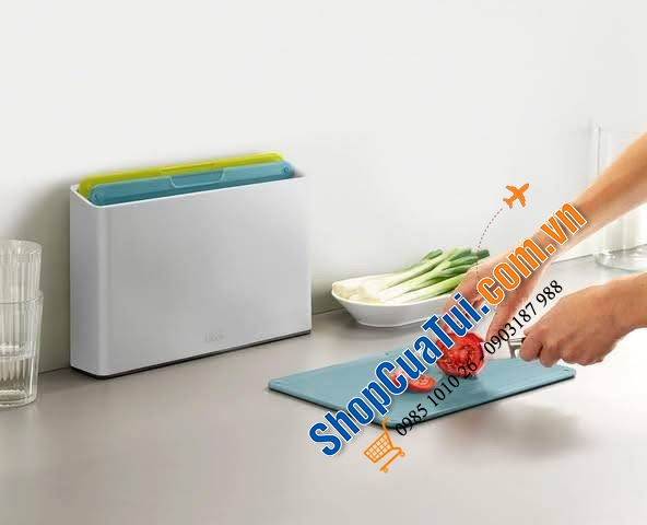 Bộ 3 thớt phân loại Joseph Joseph Folio Duo (Opal) 60221.