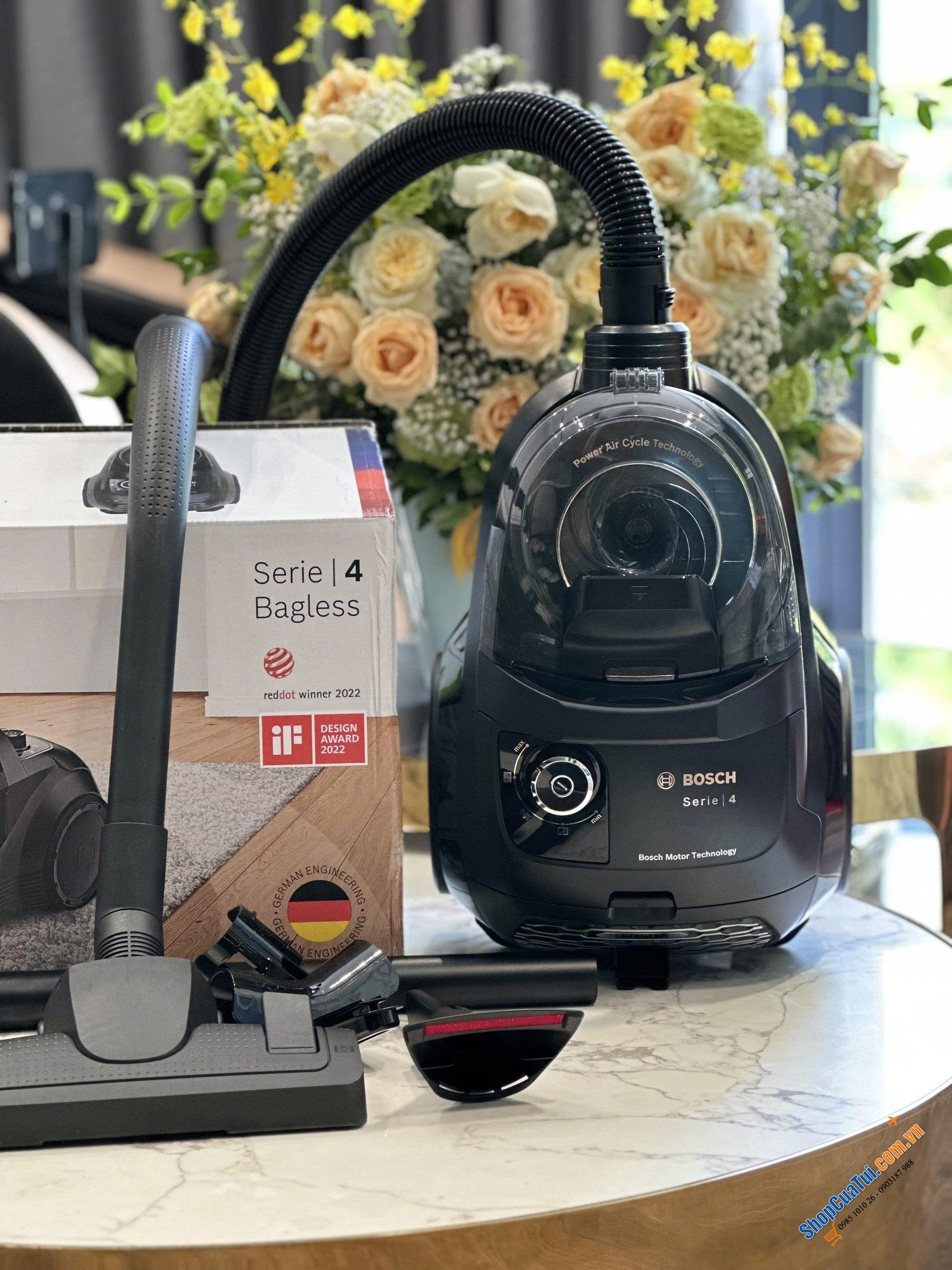 MÁY HÚT BỤI BOSCH BGS21WX100 2000W MÀU ĐEN.