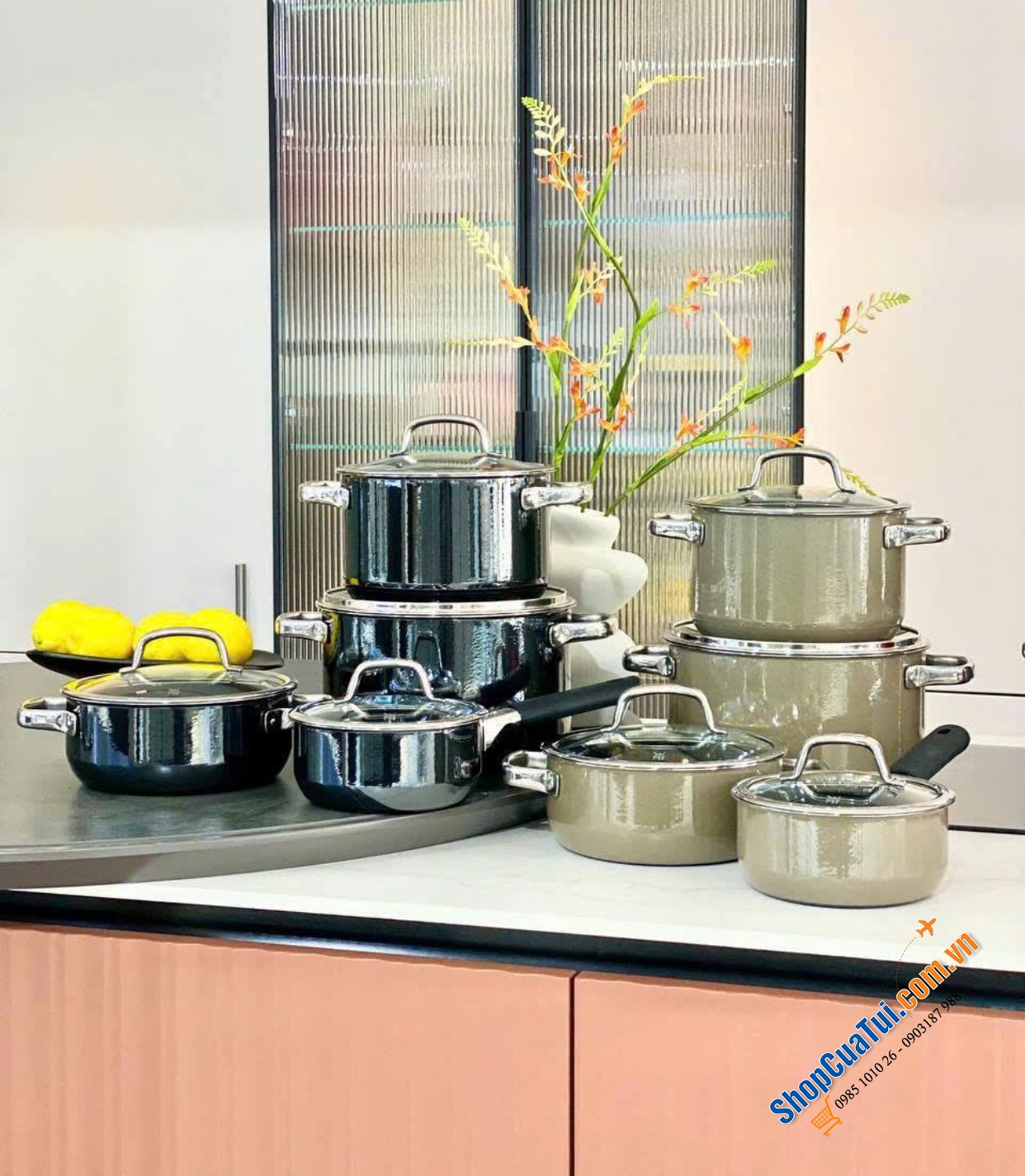 BỘ NỒI CAO CẤP WMF FUSIONTEC - MADE IN GERMANY.