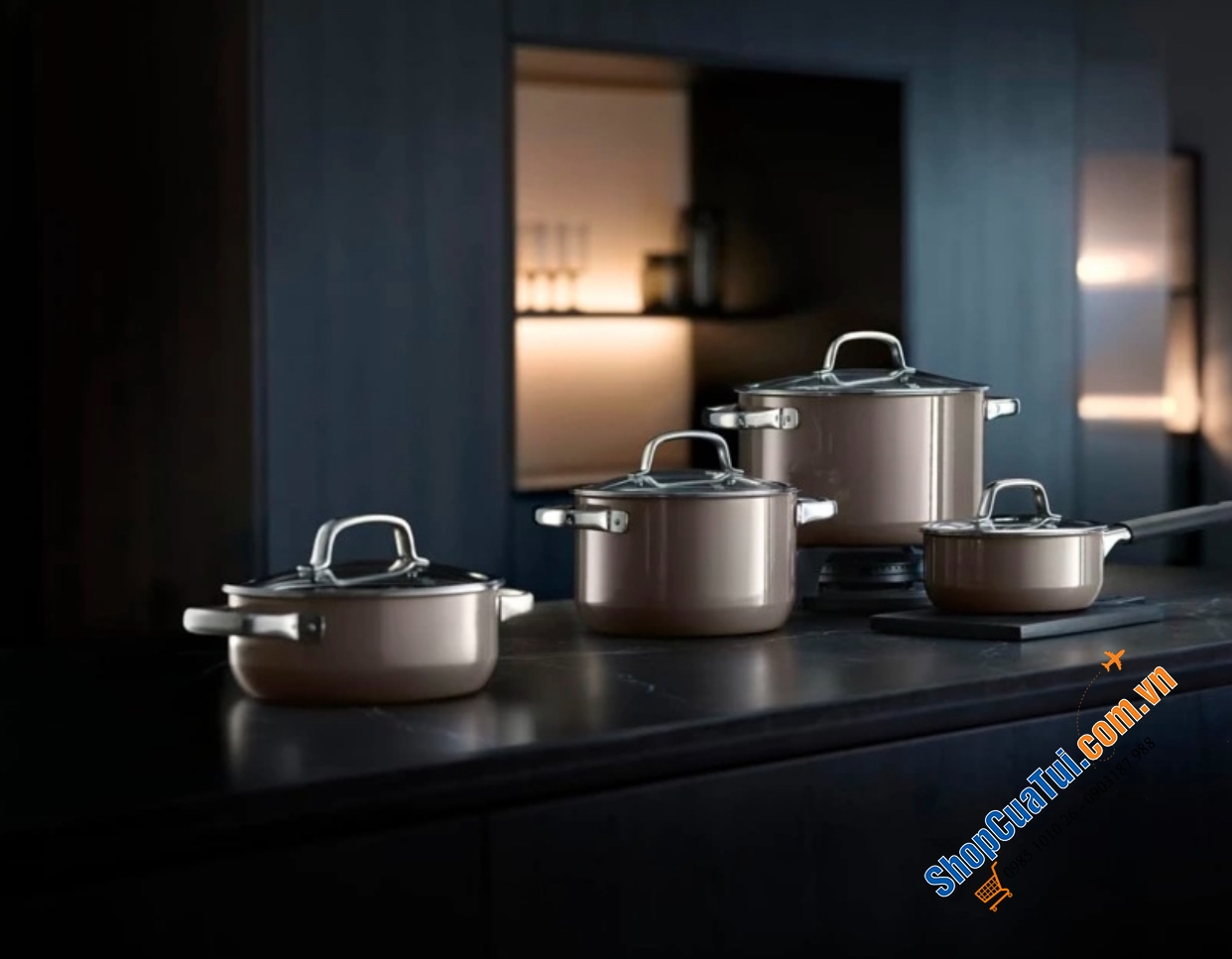 BỘ NỒI CAO CẤP WMF FUSIONTEC - MADE IN GERMANY.