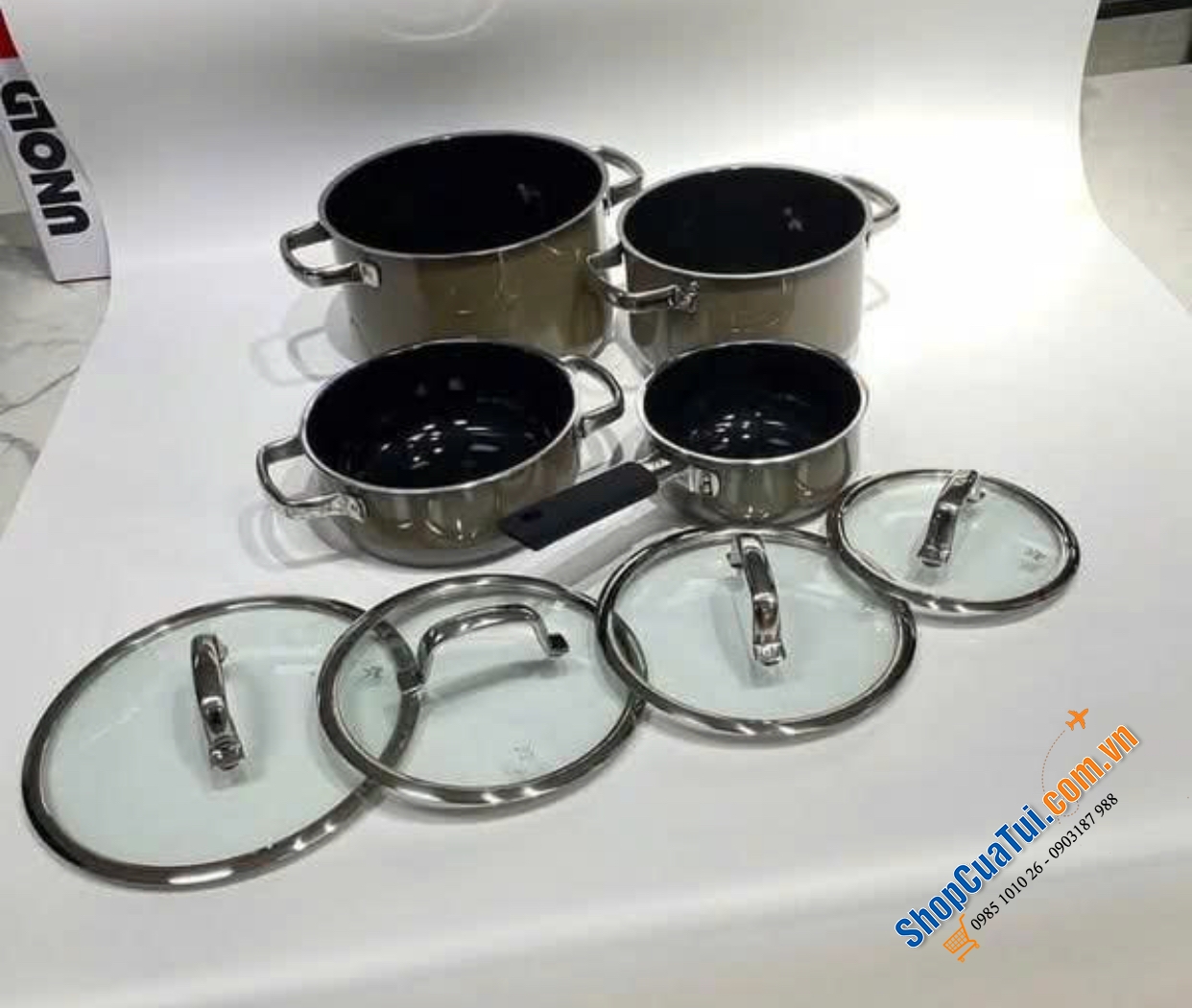 BỘ NỒI CAO CẤP WMF FUSIONTEC - MADE IN GERMANY.