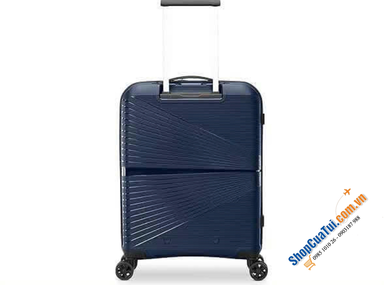 Vali American Tourister Airconic size cabin 20 inch kiểu đóng cửa - chiếc valy nhẹ, sáng tạo kết hợp với ngôn ngữ thiết kế hiện đại