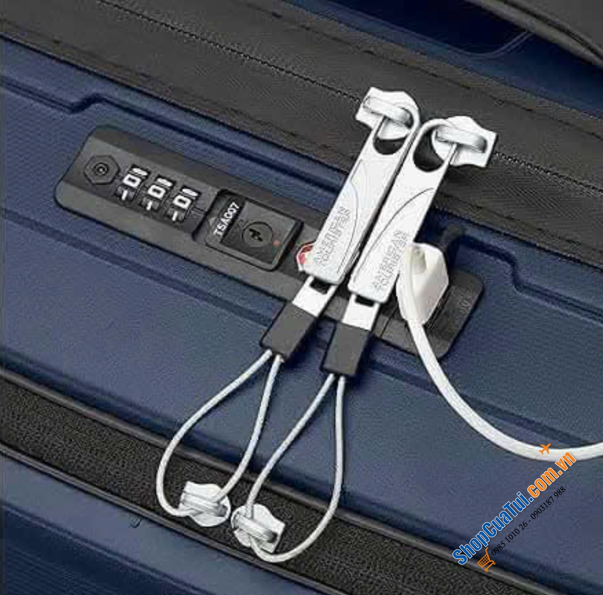 Vali American Tourister Airconic size cabin 20 inch kiểu đóng cửa - chiếc valy nhẹ, sáng tạo kết hợp với ngôn ngữ thiết kế hiện đại