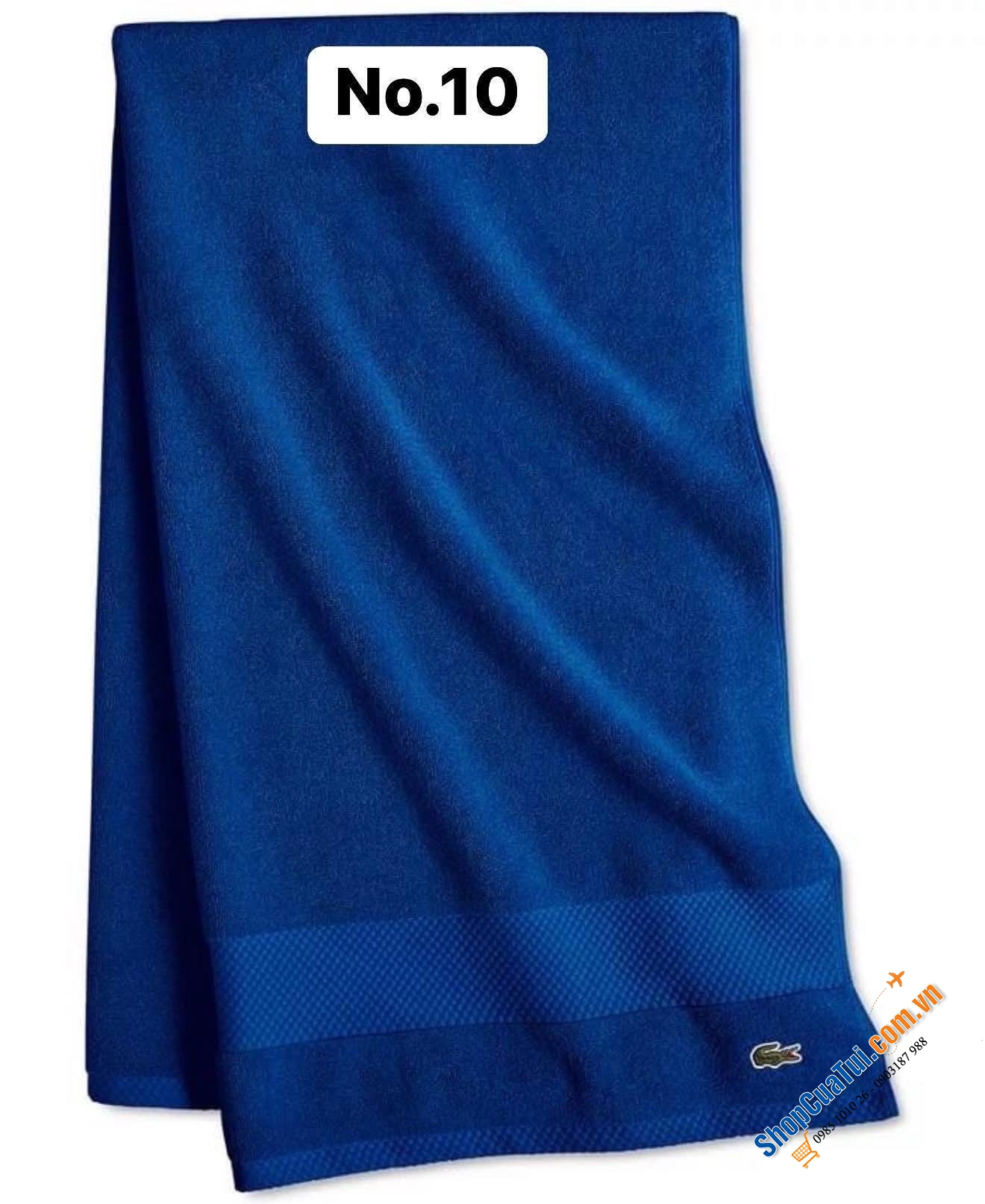 Khăn tắm Lacoste.