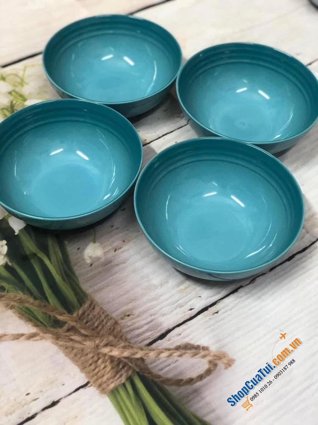 SET 4 BÁT LE CREUSET 16CM bản dành cho tt Đức.