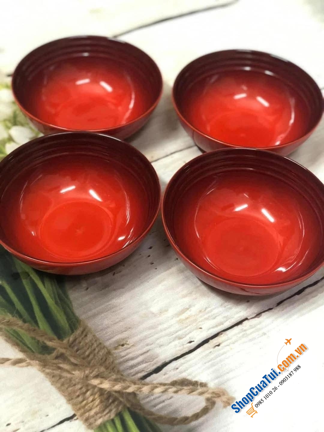 SET 4 BÁT LE CREUSET 16CM bản dành cho tt Đức.