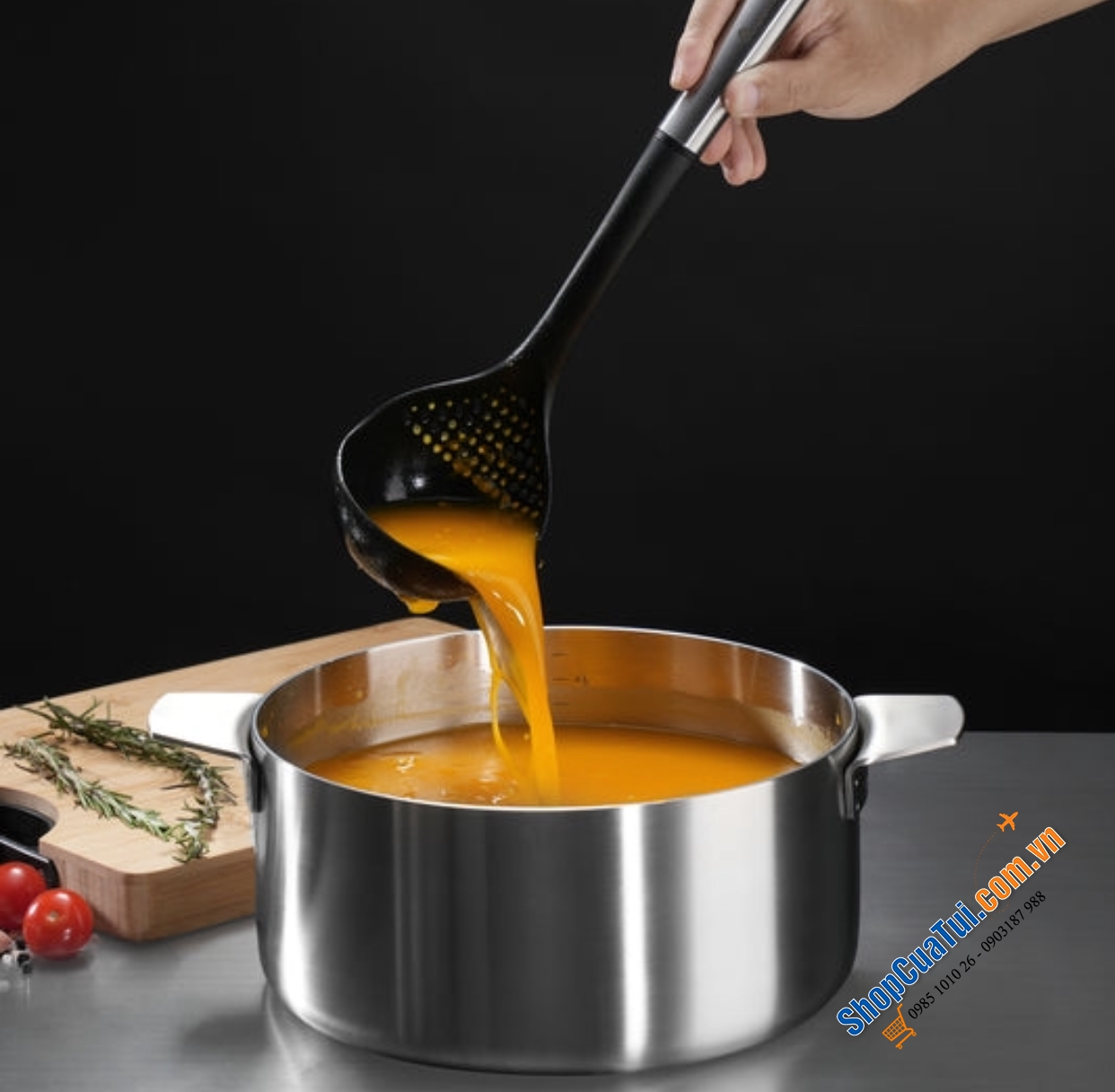 Nồi MasterPro 20cm với tay cầm phong cách, chắc chắn và đẳng cấp