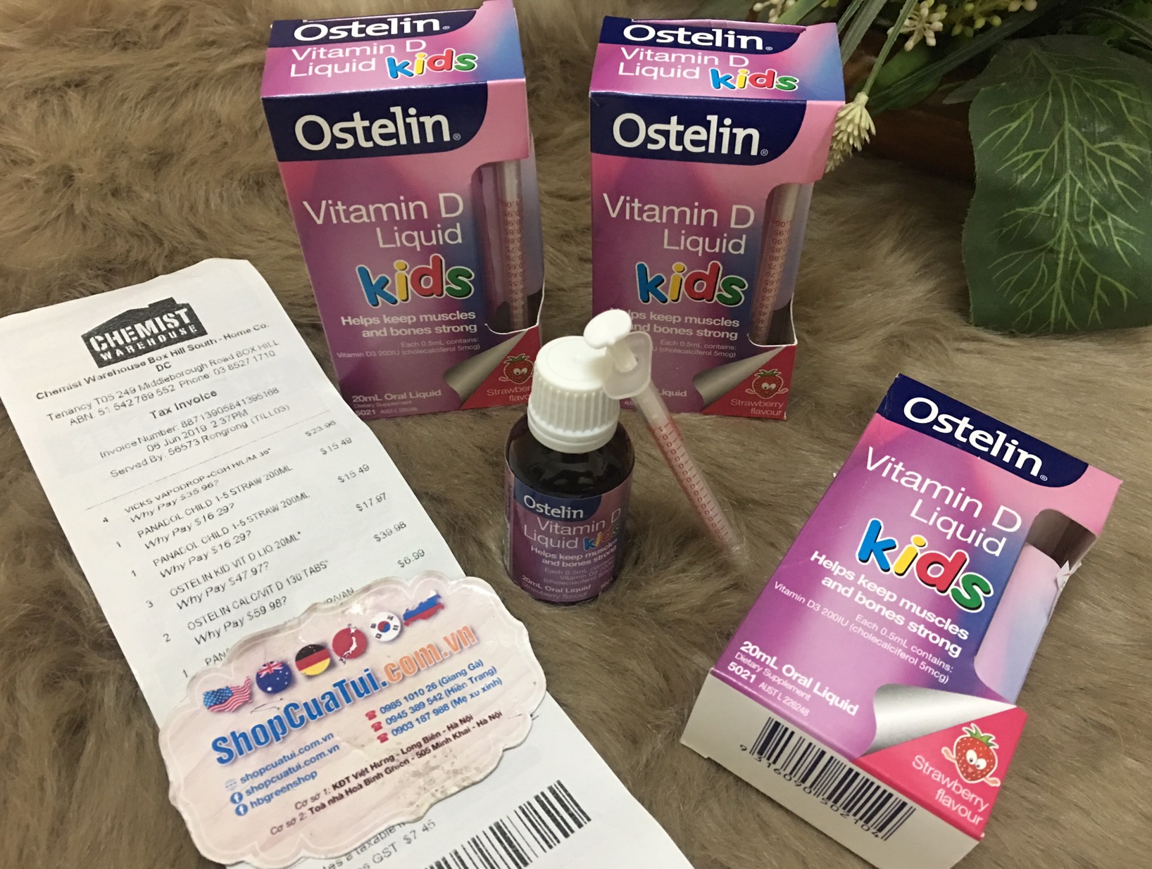 Vitamin D Ostelin dạng nước (20ml) (0-12 tuổi) thơm ngon và hiệu quả cho bé yêu, giúp trẻ hạn chế rụng tóc vành khăn, hay giật mình - đổ mồ hôi trộm khi ngủ, khóc đêm