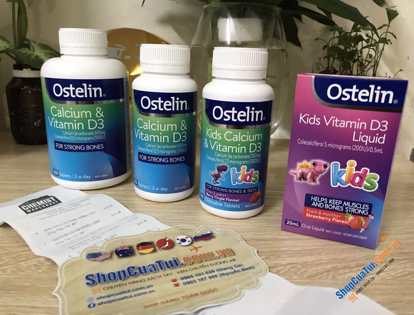 Vitamin D Ostelin dạng nước (20ml) (0-12 tuổi) thơm ngon và hiệu quả cho bé yêu, giúp trẻ hạn chế rụng tóc vành khăn, hay giật mình - đổ mồ hôi trộm khi ngủ, khóc đêm